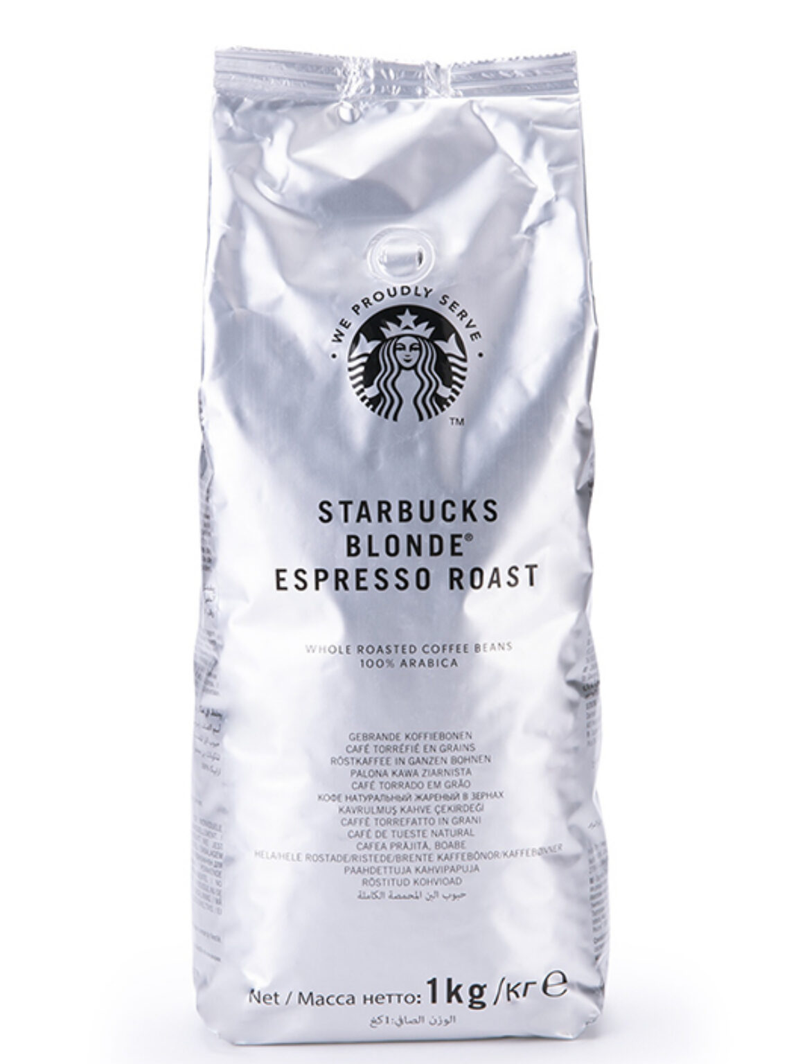 Starbucks espresso bonen blond roast